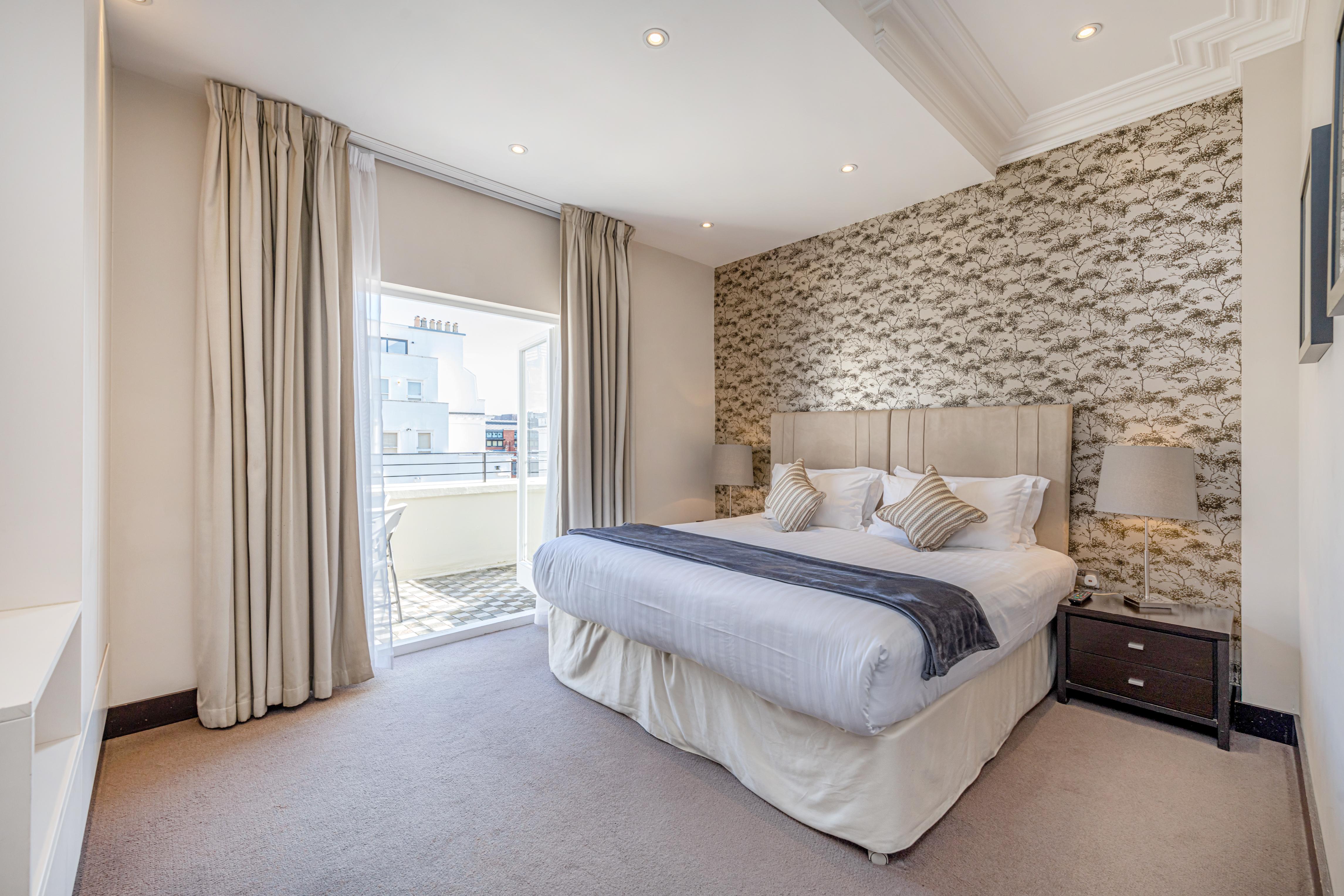 Deluxe Apartment mit 1 Schlafzimmer und Balkon