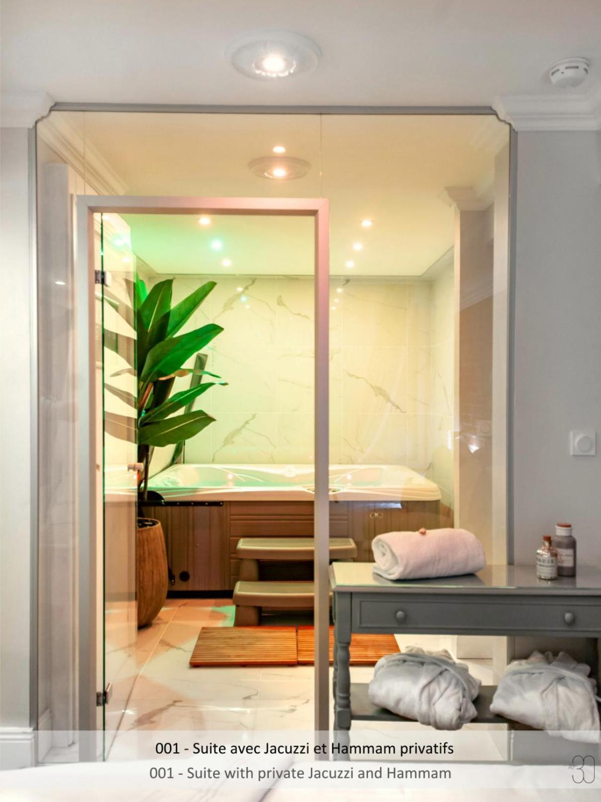 Suite met Bubbelbad en Hamam