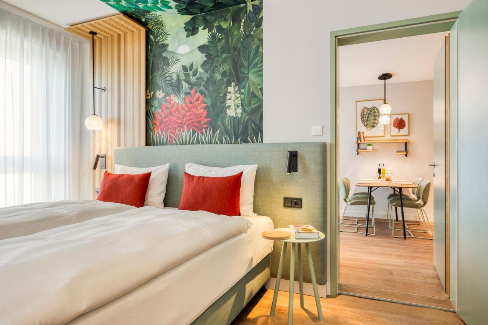 One-Bedroom Apartment and One Classic Room Connected