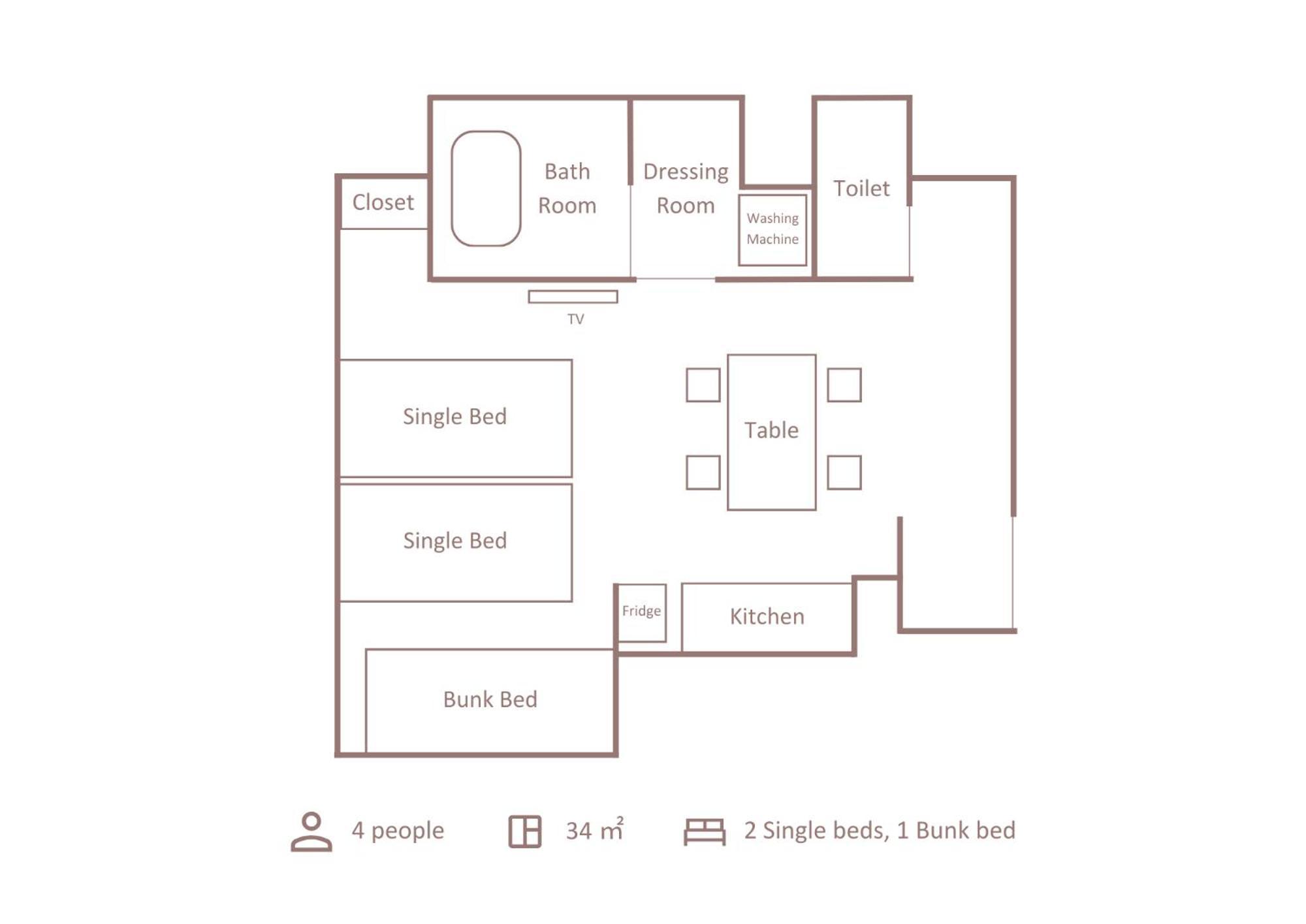 Quadruple Room