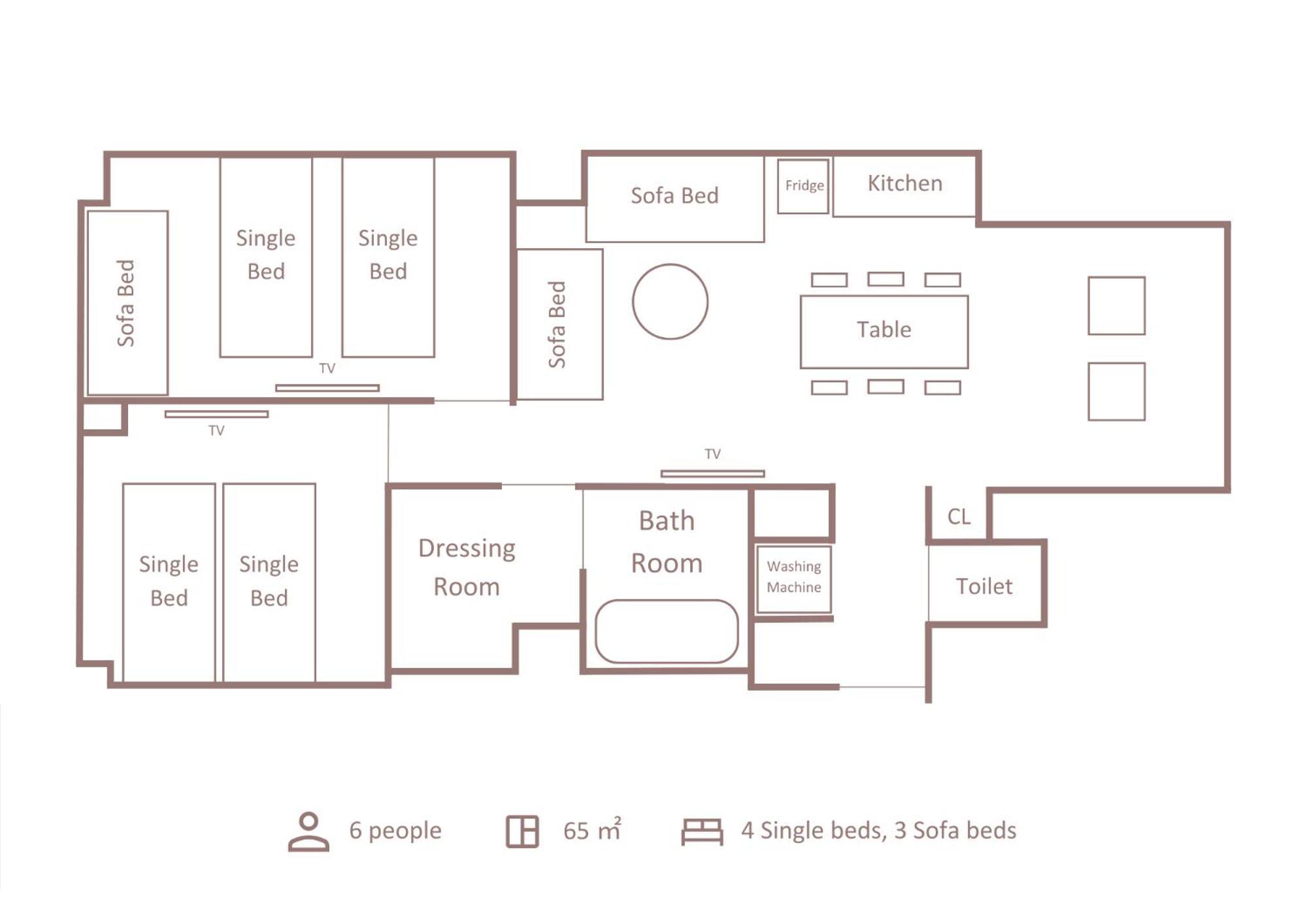 Two-Bedroom Apartment