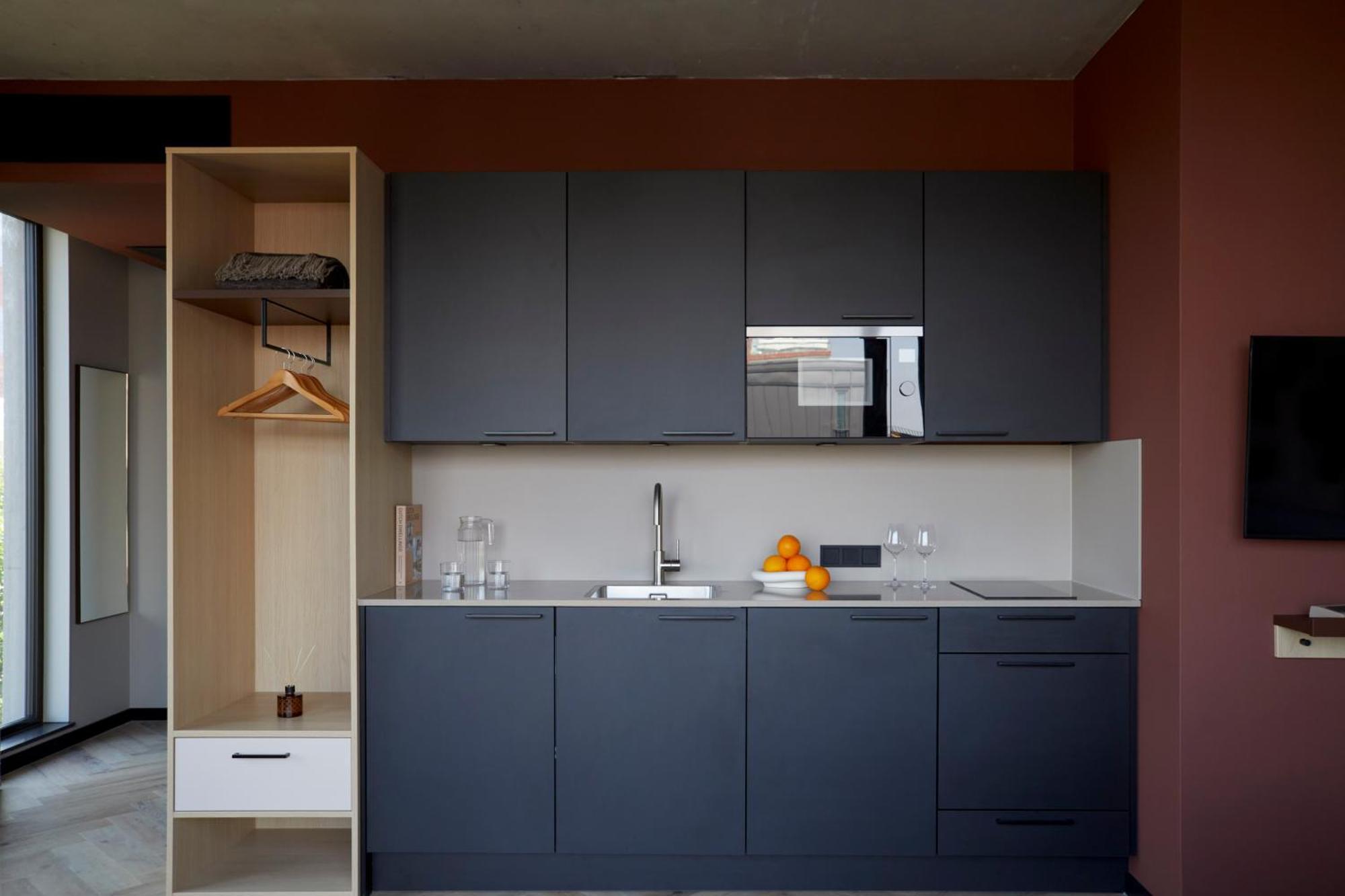 Spacious Studio Kitchen