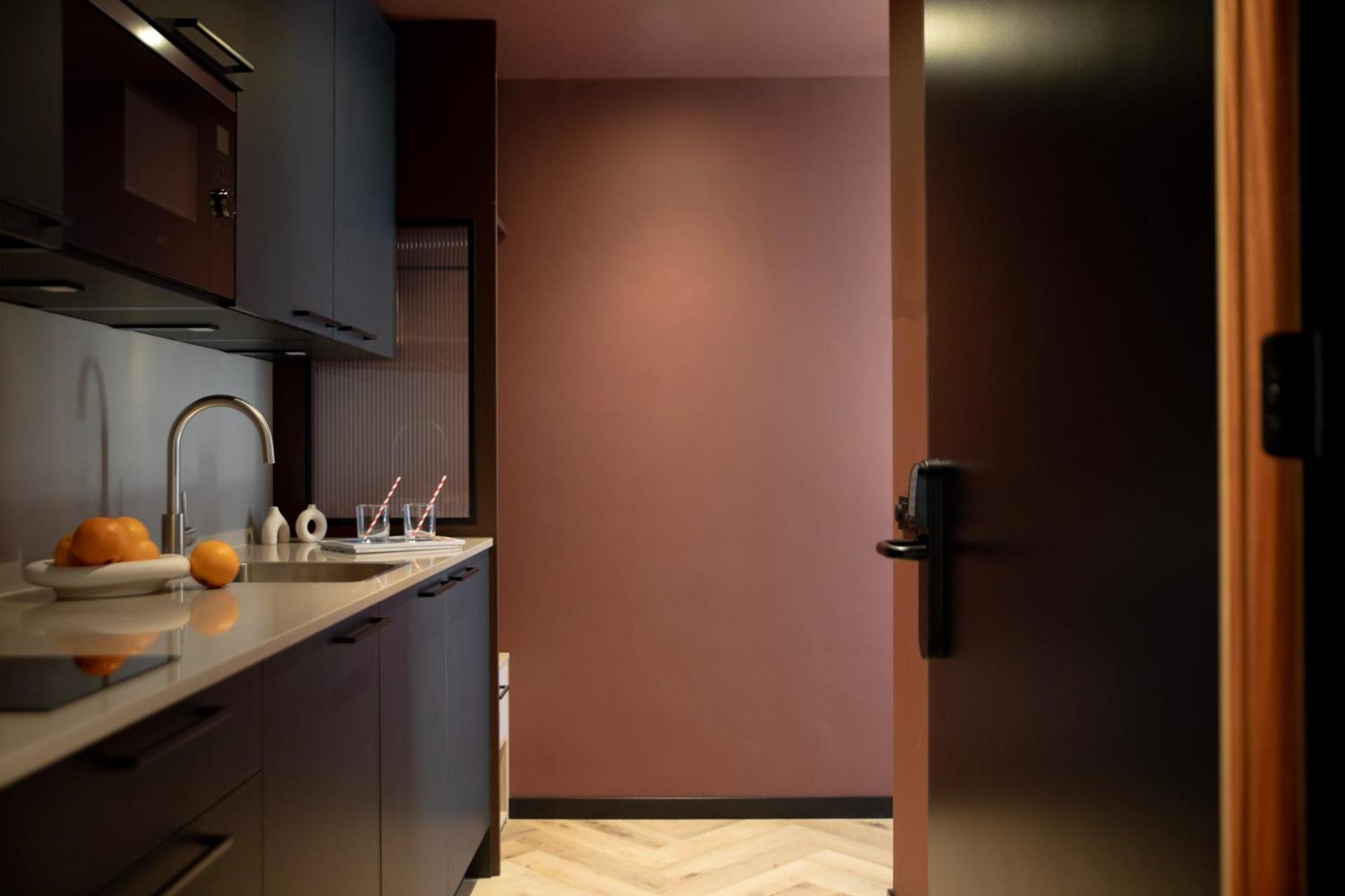 Spacious Studio Kitchen