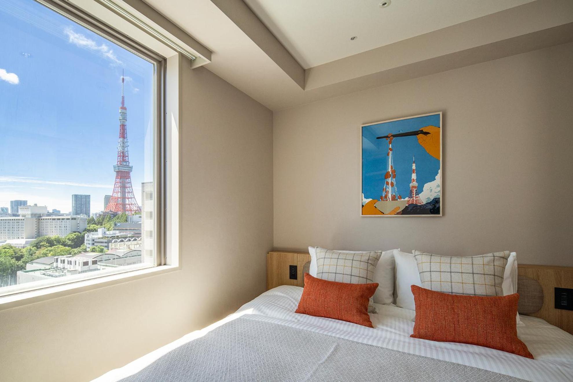 Premier One-Bedroom Apartment - Tokyo Tower View