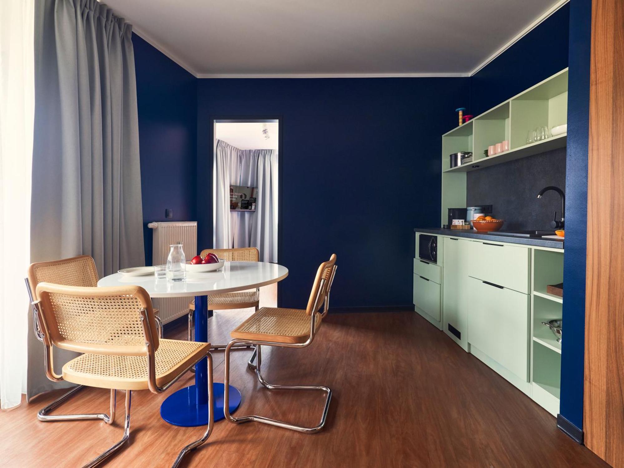 Apartment mit 1 Schlafzimmer mit Balkon und Schlafsofa