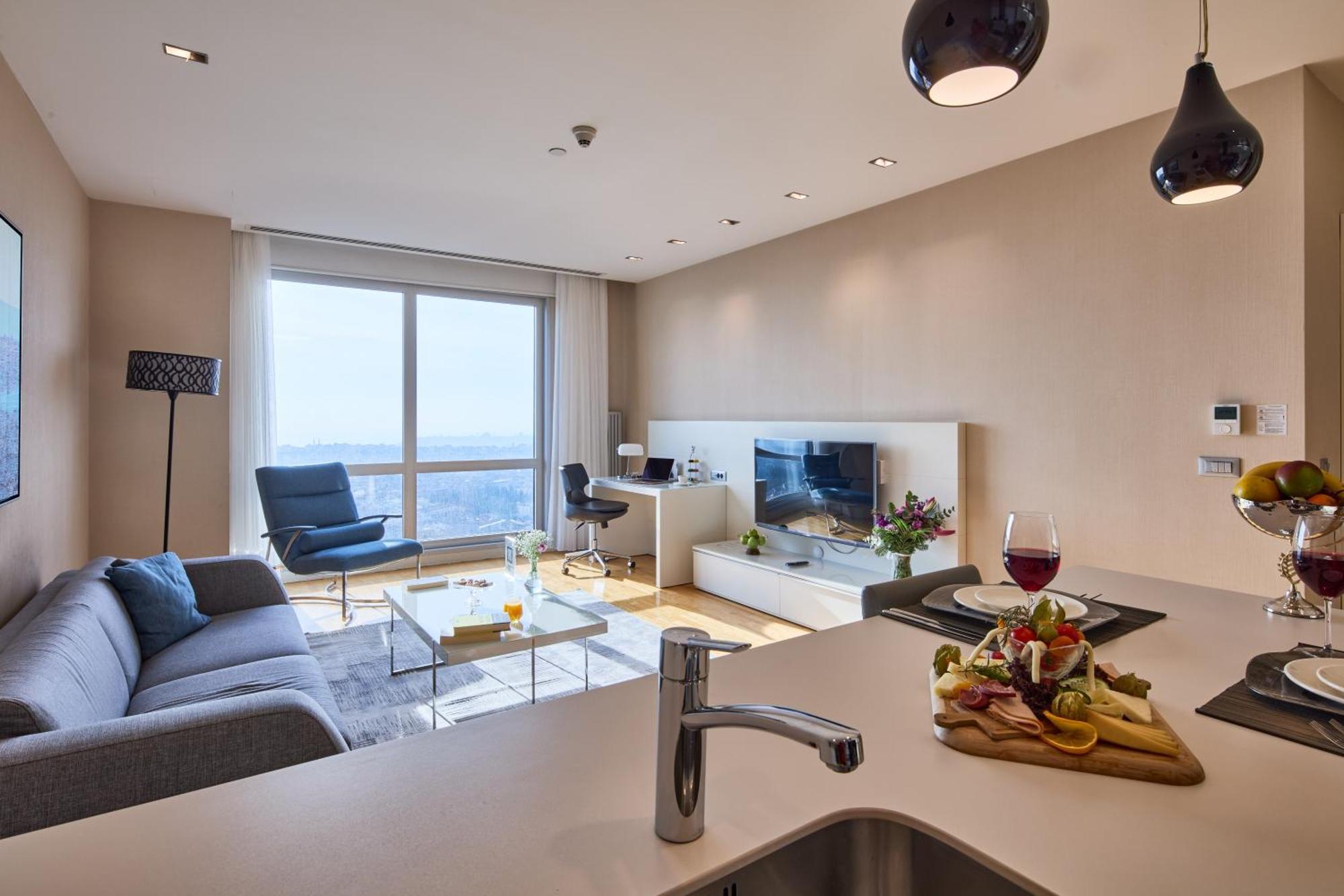 Deluxe One-Bedroom Apartment