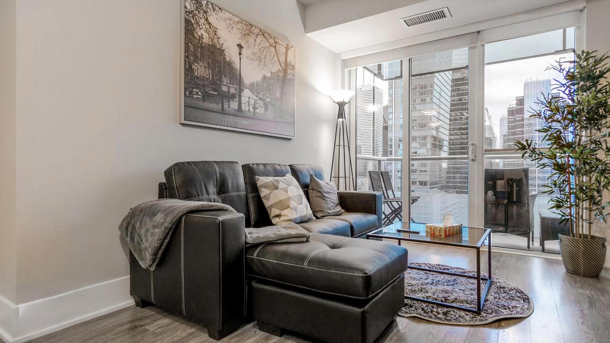 Two-Bedroom Apartment with Balcony