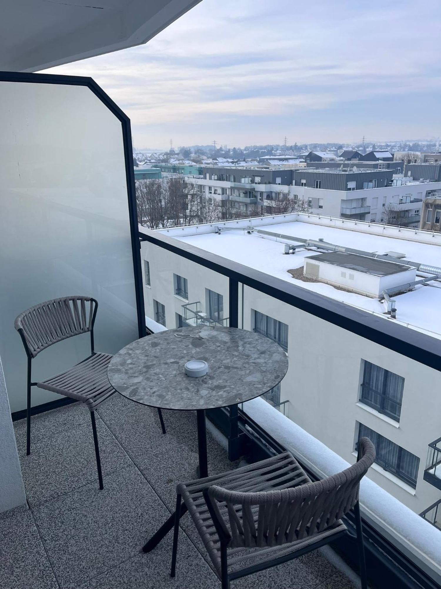 Studio with Balcony