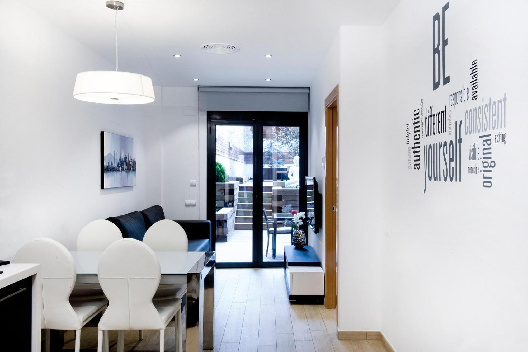 One-Bedroom Apartment with Garden