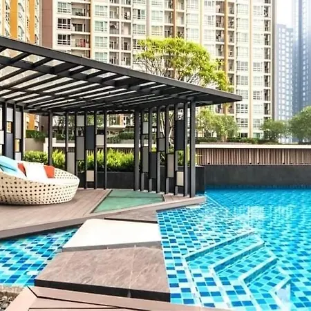 Condo In Bangkok With Swimming Pool Near Malls And Train-2