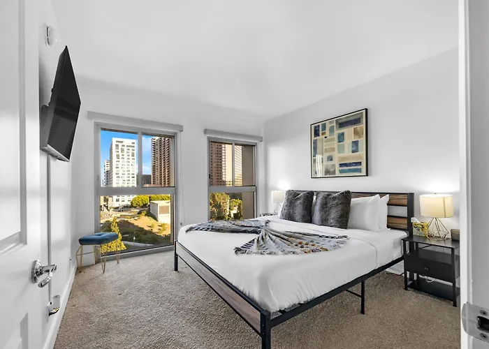 Modern Luxury 2 Bed With Panoramic City Views In Downtown La Los Angeles